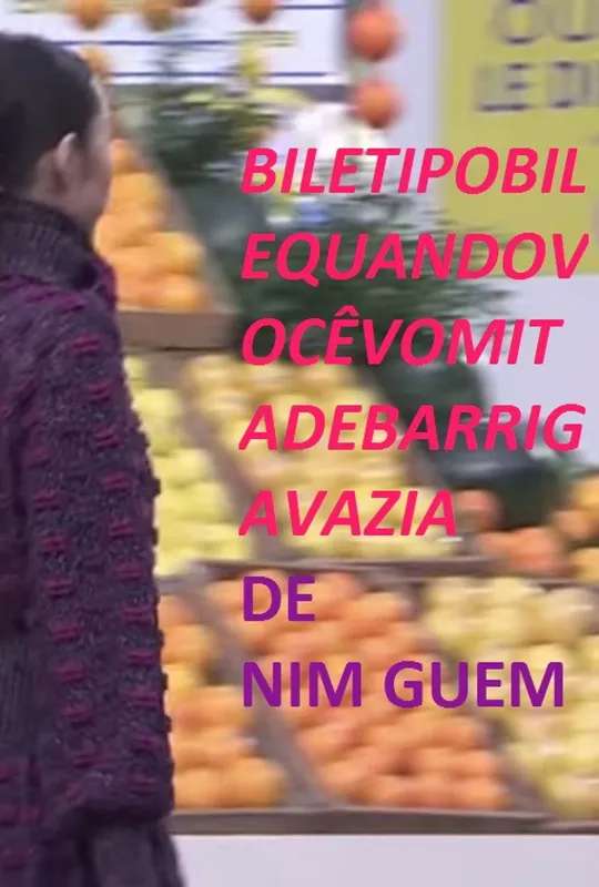 biletipobilequandovocêvomitadebarrigavazia poster