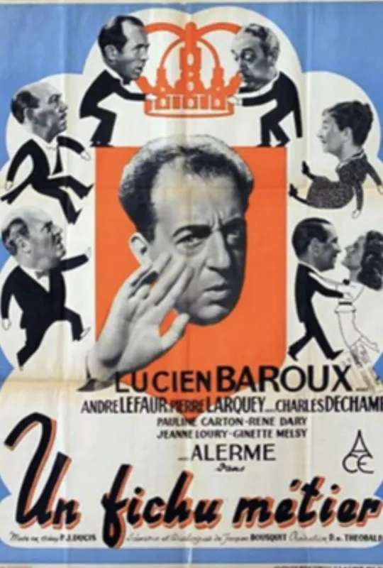 Un fichu métier poster