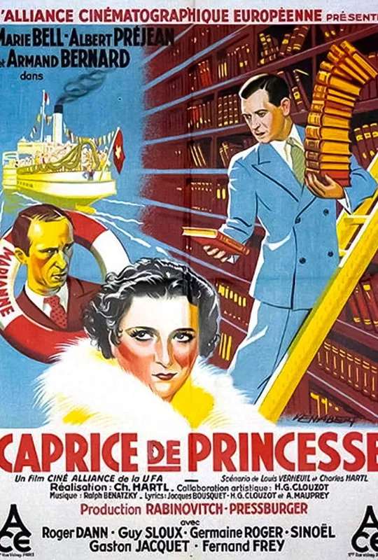 Caprice de princesse poster