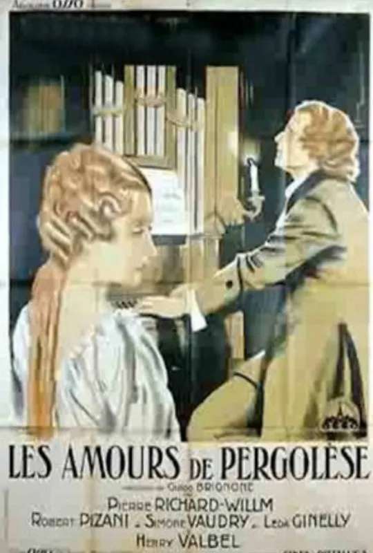 Les Amours de Pergolese poster