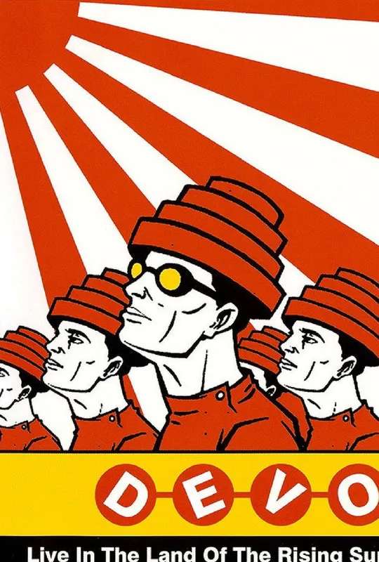 Devo Live in the Land of the Rising Sun poster