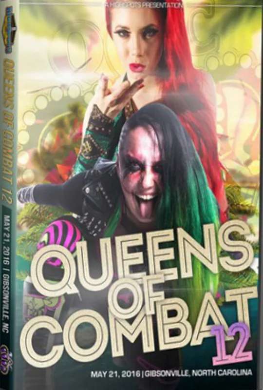 Queens Of Combat QOC 12 poster