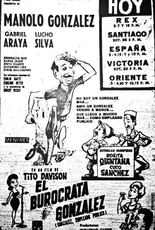 El burócrata González poster