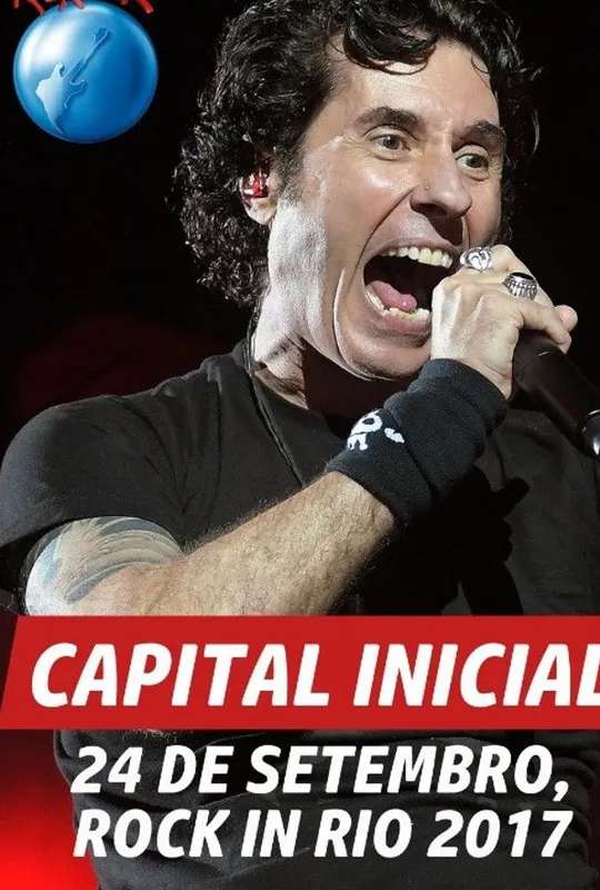 Capital Inicial Rock In Rio poster