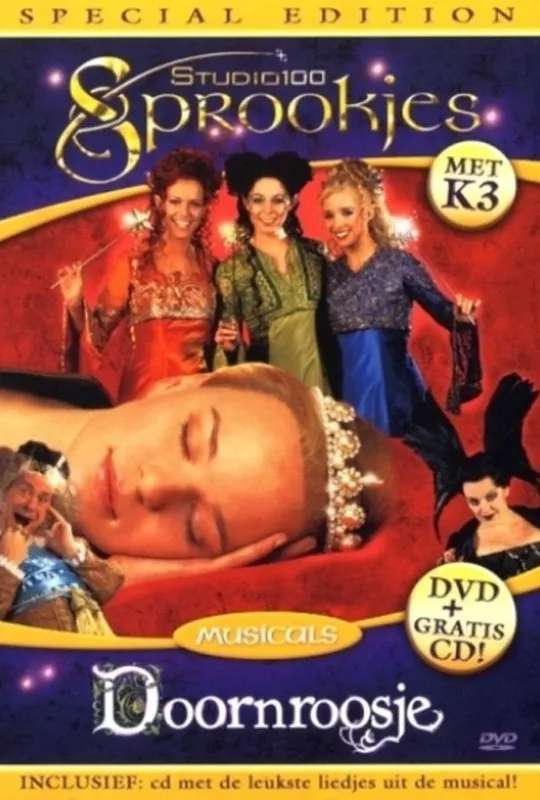 Studio 100 Sprookjes Musicals: Doornroosje met K3 poster
