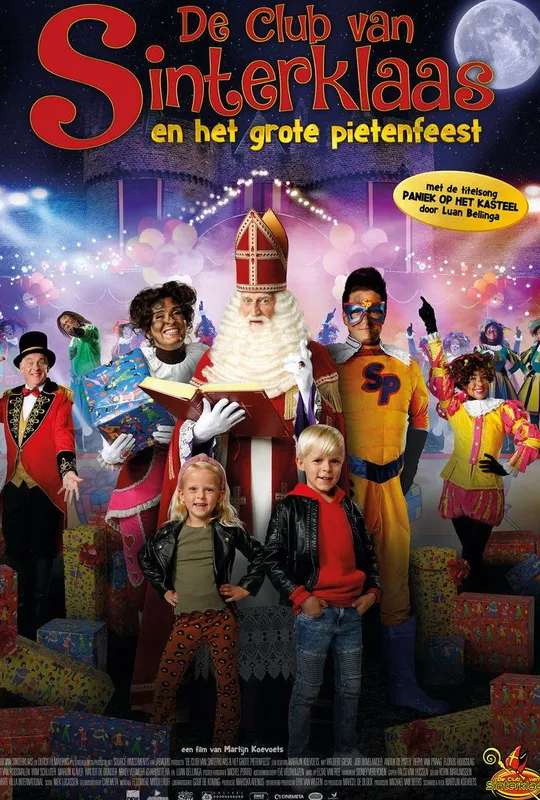 De Club Van Sinterklaas: Het Grote Pietenfeest poster