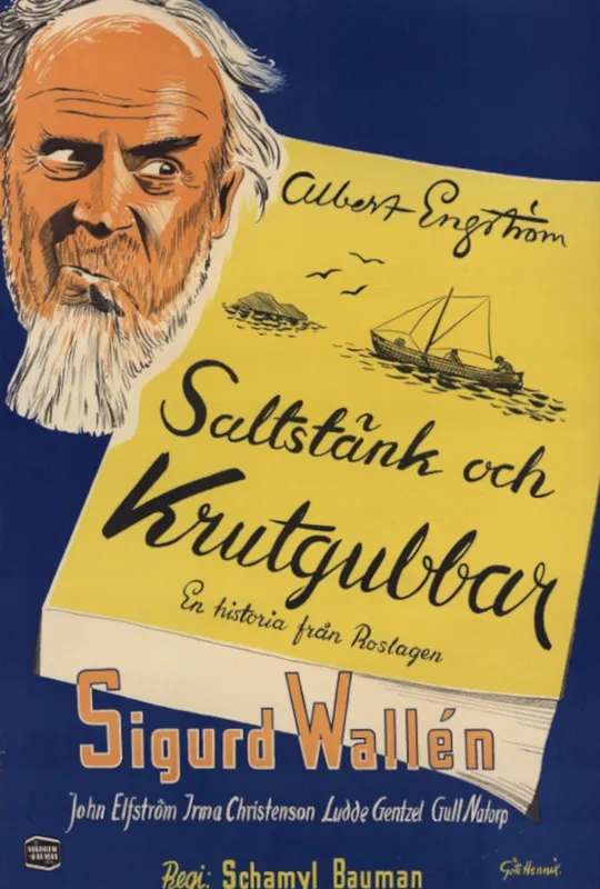 Saltstänk och krutgubbar poster