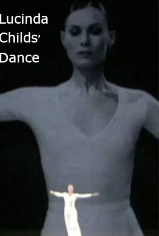 Lucinda Childs' Dance poster
