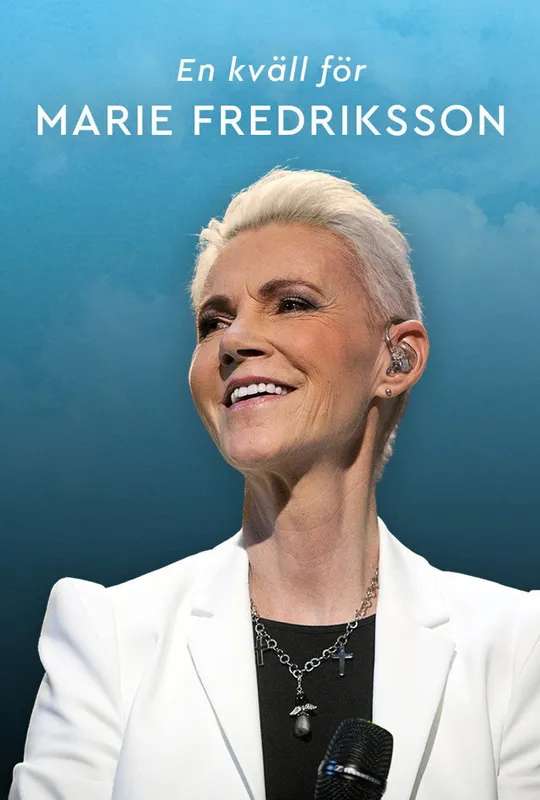 En kväll för Marie Fredriksson poster