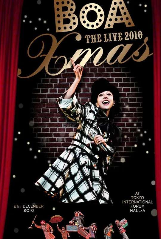 BoA THE LIVE 2010 "X'mas" poster