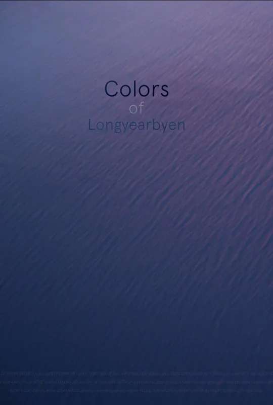Colors of Longyearbyen poster