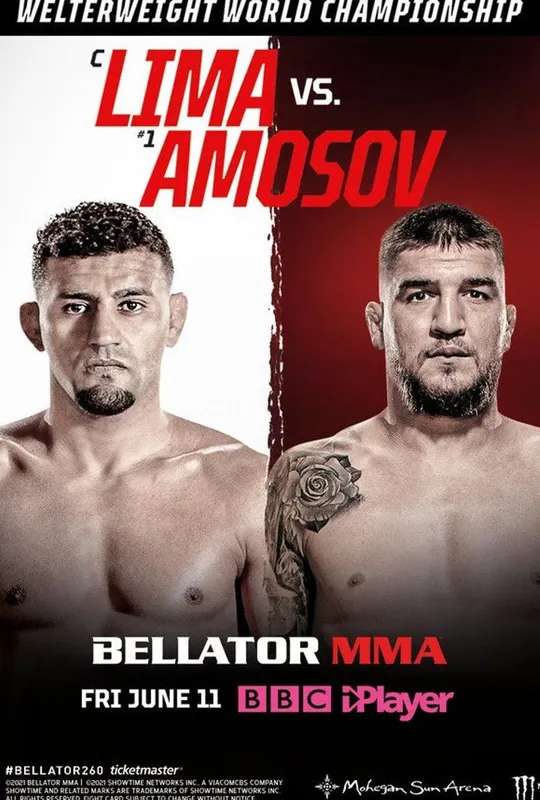 Bellator 260: Lima vs. Amosov poster