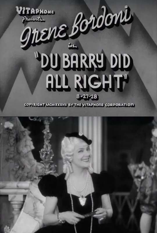 Du Barry Did All Right poster