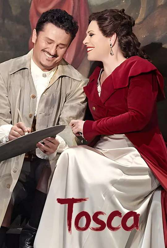 Tosca - Wiener Staatsoper poster