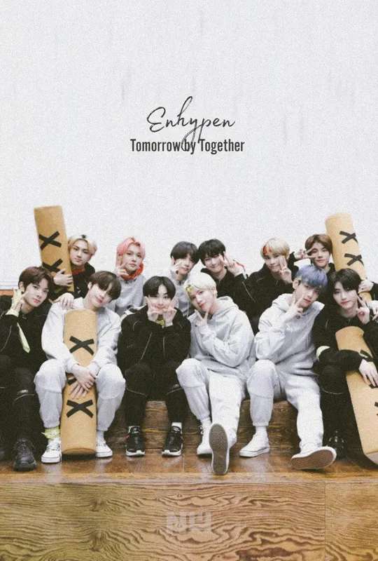 BACKSTAGE: TXT x EN- poster