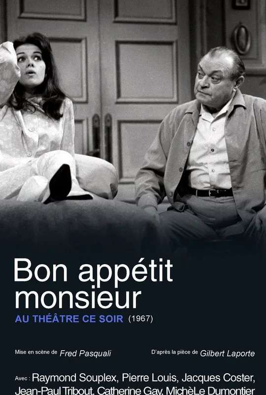 Bon appétit monsieur poster