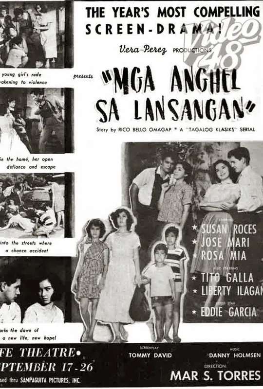 Mga Anghel sa Lansangan poster