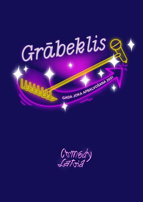 Grābeklis 2021 poster