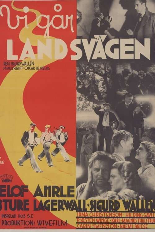 Vi går landsvägen poster