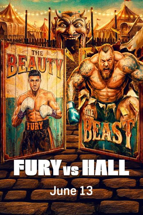 Tommy Fury vs. Eddie Hall poster