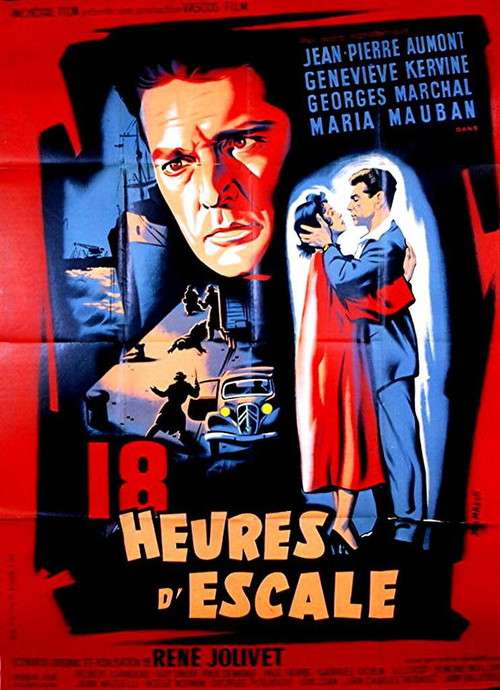 Dix-huit heures d'escale poster
