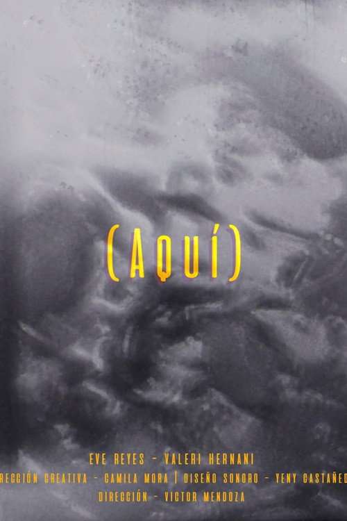 Aquí poster