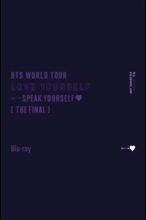 BTS Love Yourself : Speak Yourself [The Final] poster
