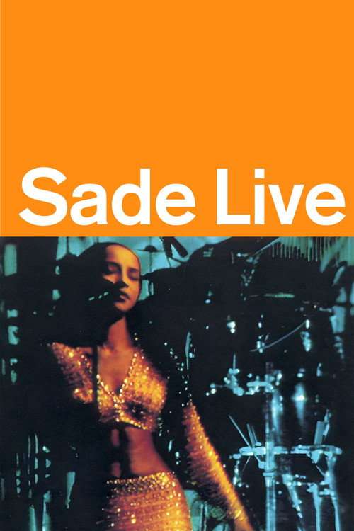 Sade: Live poster