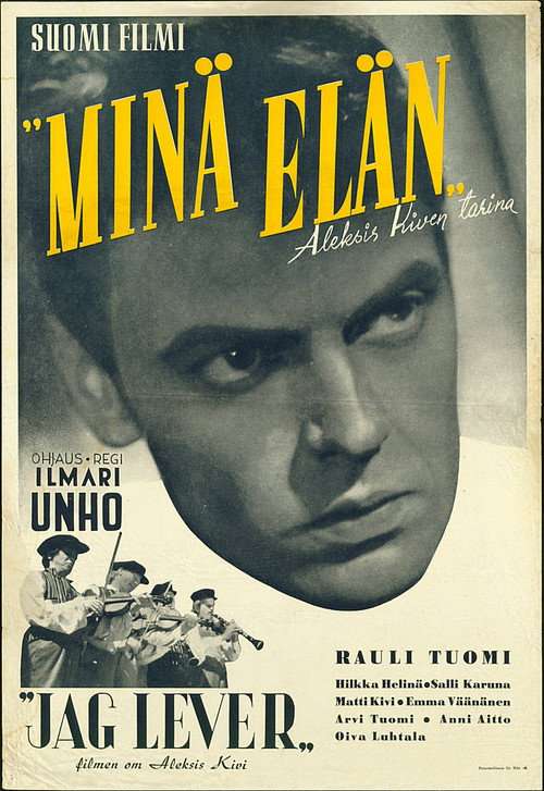 "Minä elän" poster