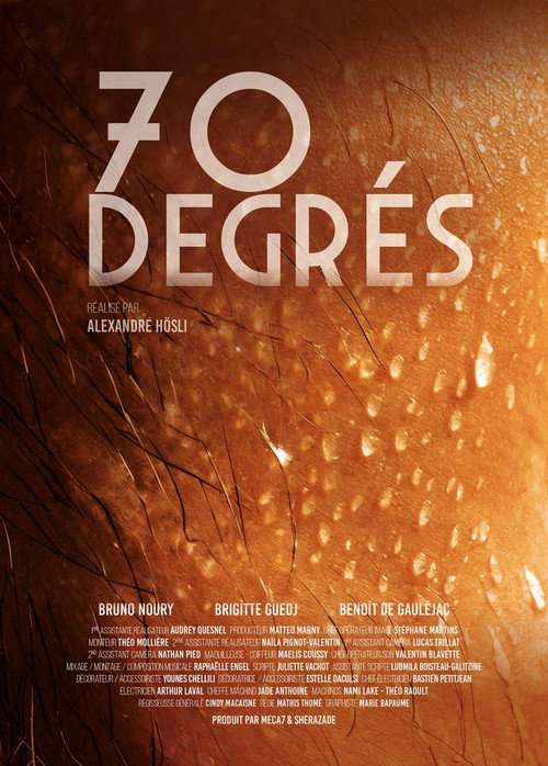 70 DEGRÉS poster