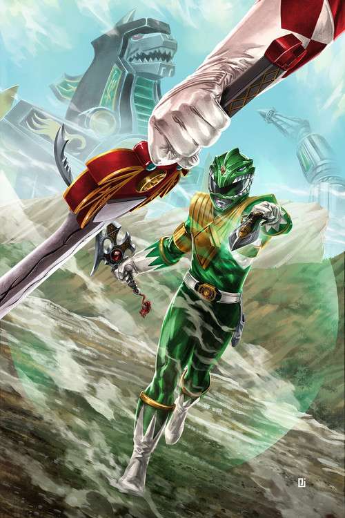 Power Rangers Green With Evil poster