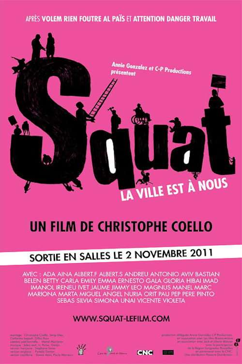 Squat, la ville est à nous ! poster
