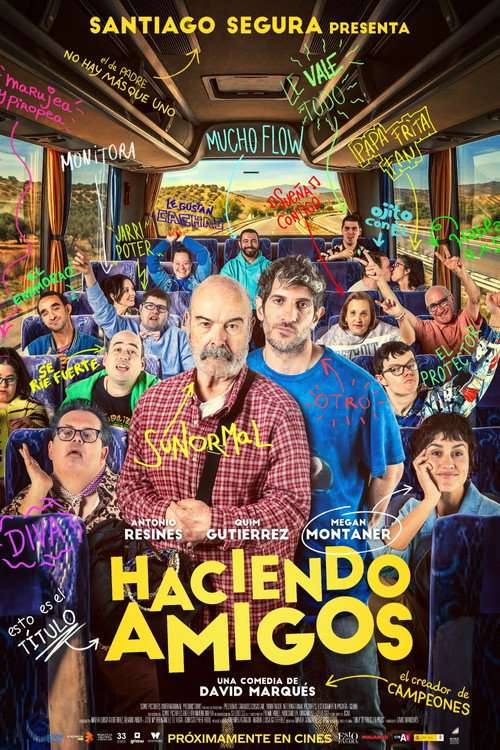 Haciendo amigos poster