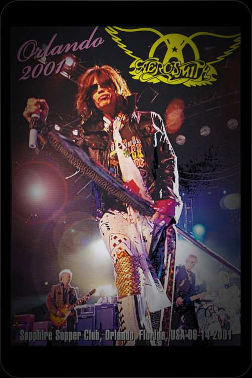 Aerosmith: live at Orlando 2001 poster