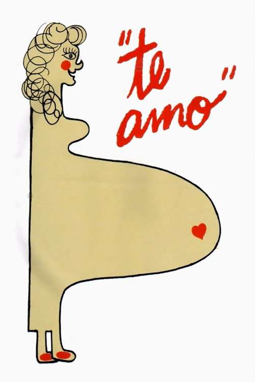 Te amo poster