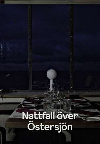 Nattfall över Östersjön / Öö Saabumine Läänemeeel poster