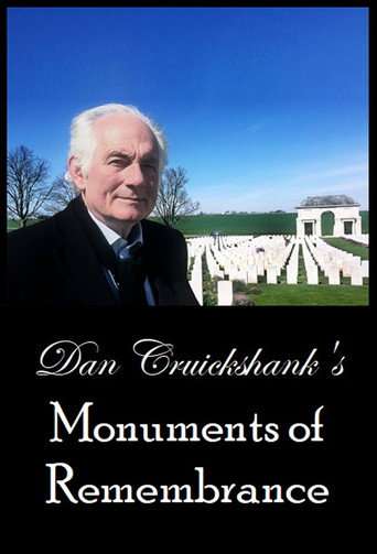 Dan Cruickshank's Monuments of Remembrance poster