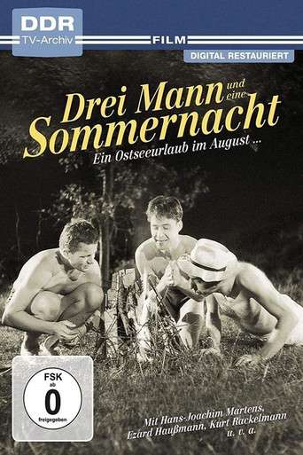 Drei Mann und eine Sommernacht poster