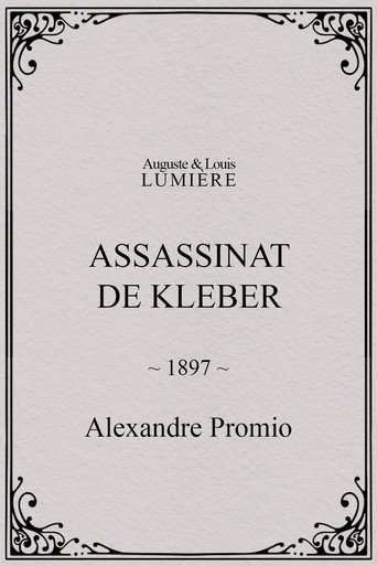 Assassinat de Kleber poster