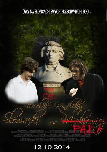 Słowacki vs Mickiewicz poster