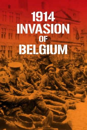 1914 invasion of Belgium poster