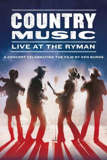 Country Music: Live at the Ryman poster