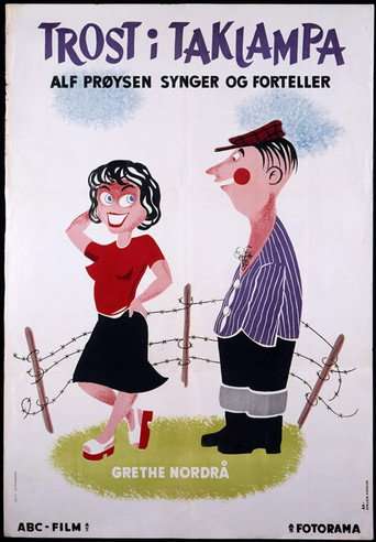 Trost i taklampa poster