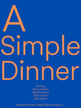 A Simple Dinner poster