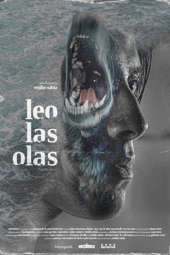 Leo las olas poster