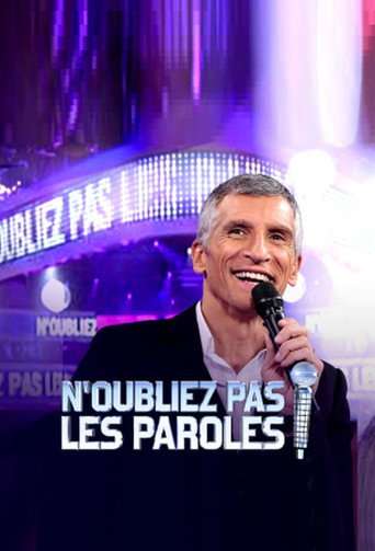 N'oubliez pas les paroles poster