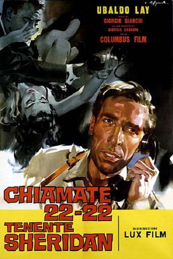 Call 22-22 Lieutenant Sheridan poster