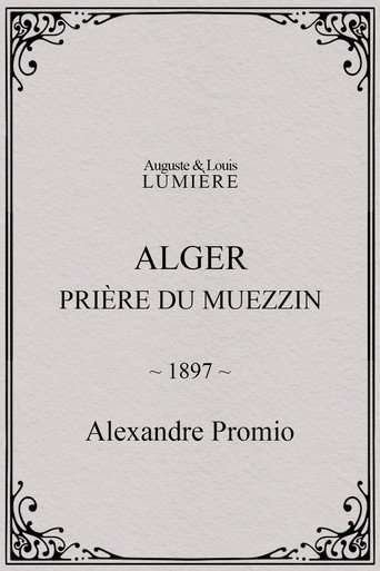 Alger : prière du muezzin poster