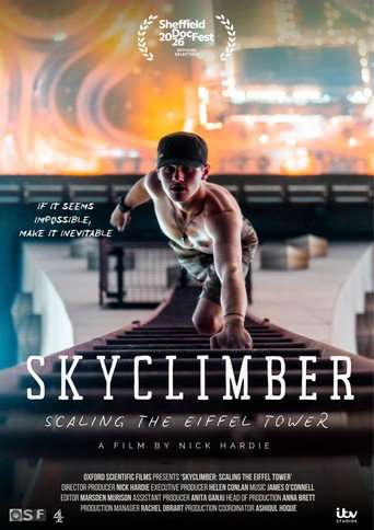 Skyclimber: Scaling the Eiffel Tower poster