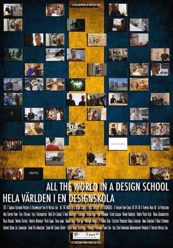 All the World in a Design School poster